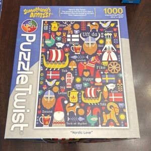 Puzzle Twist Nordic Love Puzzle. 1000 pieces.